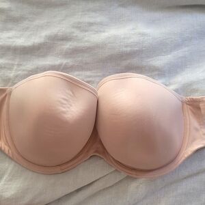 Elomi Smoothing Strapless Bra, Beige, UK36G